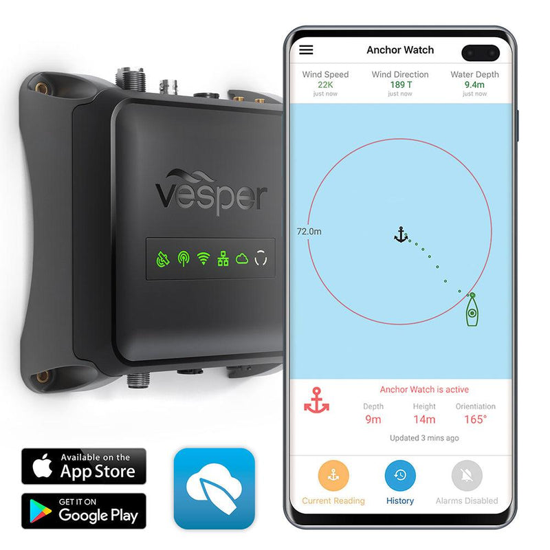 Vesper Cortex M1 Full Class B SOTDMA SmartAIS Transponder  Remote Vessel Monitoring [010-02815-20] - Essenbay Marine