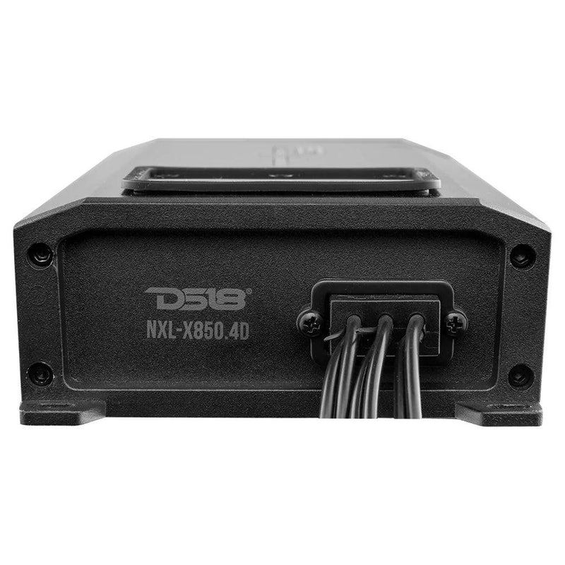 DS18 HYDRO 4 Channel Full-Range Class D Waterproof Marine Amplifier - 2400W [NXL-X850.4D] - Essenbay Marine