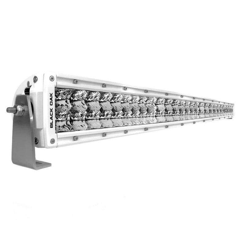 Black Oak 60" Double Row LED Bar - Pro Series 2.0 - 5W Combo White [60CCM-D5OS] - Essenbay Marine
