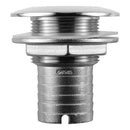 Attwood Stainless Steel Thru-Hull Short Straight Barbed - 1-1/2" Inner Diameter [66545-3] - Essenbay Marine