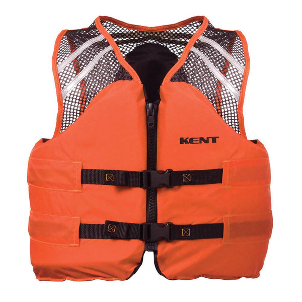 Kent Mesh Classic Commercial Vest - Small - Orange [150600-200-020-23] - Essenbay Marine