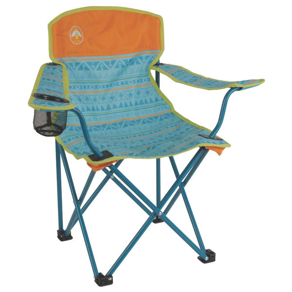 Coleman Kids Quad Chair - Teal [2000033703] - Essenbay Marine