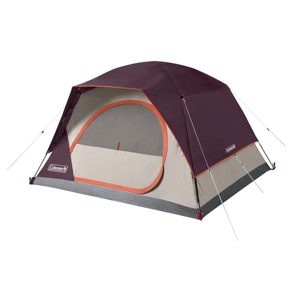 Coleman Skydome 4-Person Camping Tent - Blackberry [2154684] - Essenbay Marine