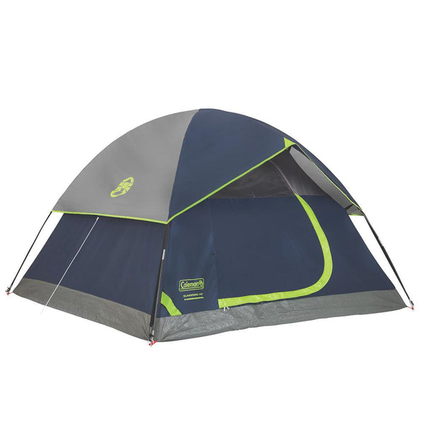 Coleman Sundome 4-Person Camping Tent - Navy Blue  Grey [2000035697] - Essenbay Marine