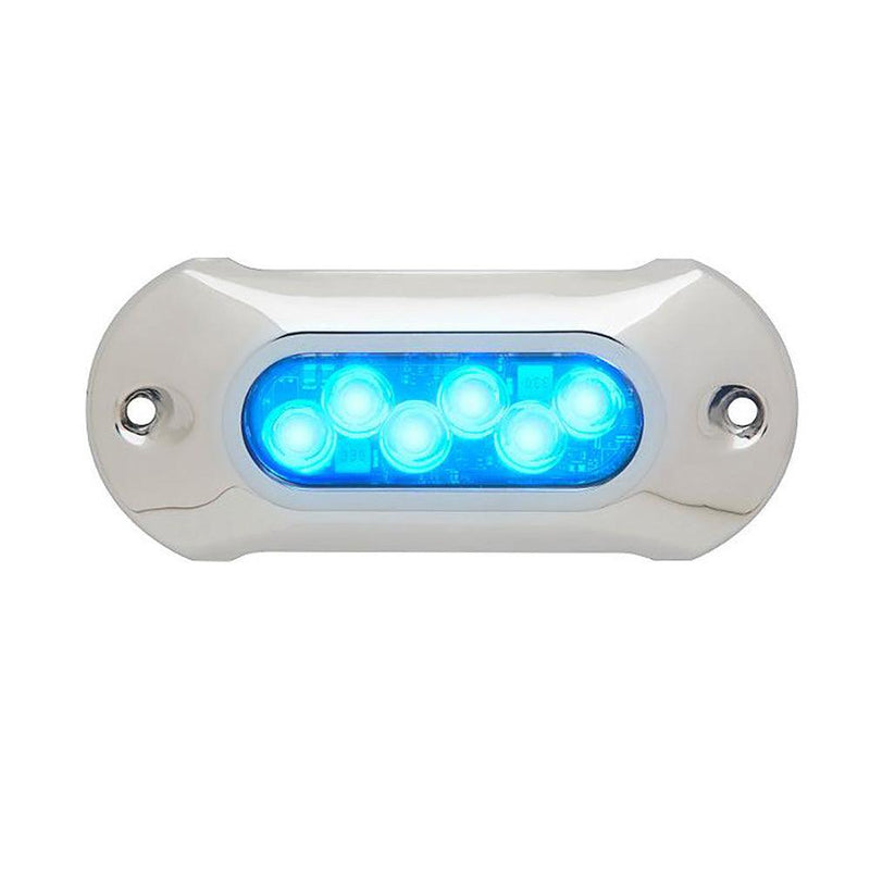 Attwood LightArmor HPX Underwater Light - 6 LED  Blue [66UW06B-7] - Essenbay Marine