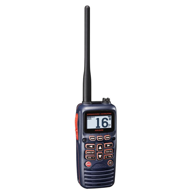 Standard Horizon HX320 Handheld VHF 6W, Bluetooth, USB Charge [HX320] - Essenbay Marine