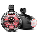 DS18 X Series HYDRO 8" Wakeboard Pod Tower Speaker w/RGB LED Light - 425W - Black Carbon Fiber [CF-X8TP] - Essenbay Marine