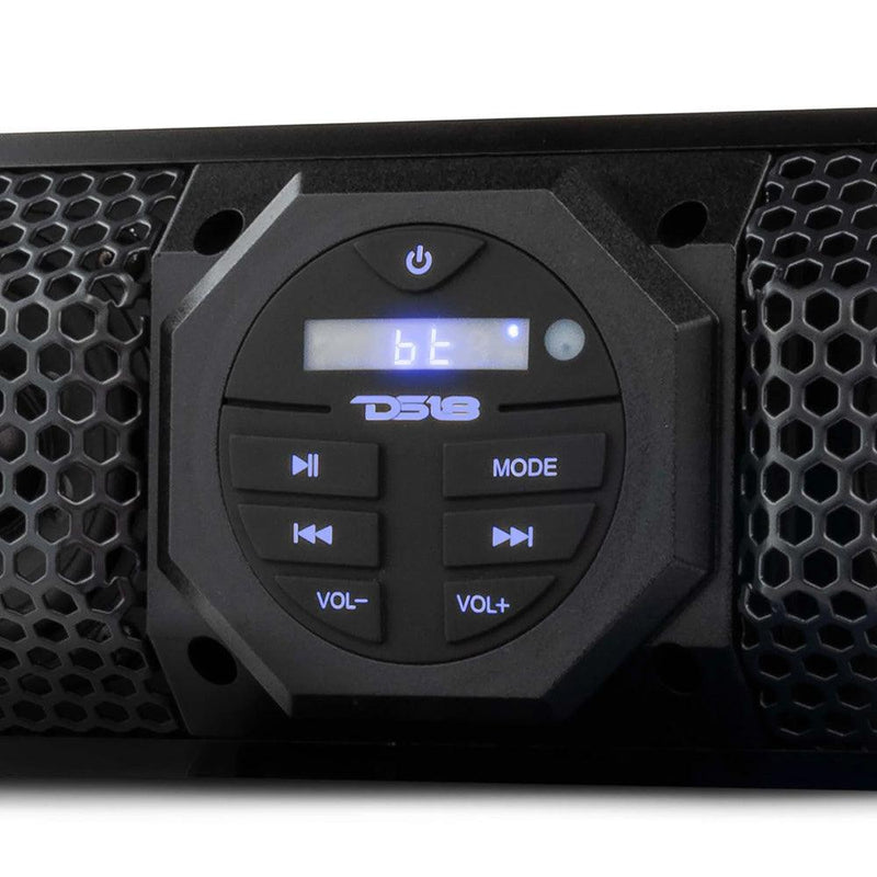 DS18 HYDRO 24" Amplified 2-Way Waterproof Sound Bar Speaker System w/Bluetooth [SB24BT] - Essenbay Marine