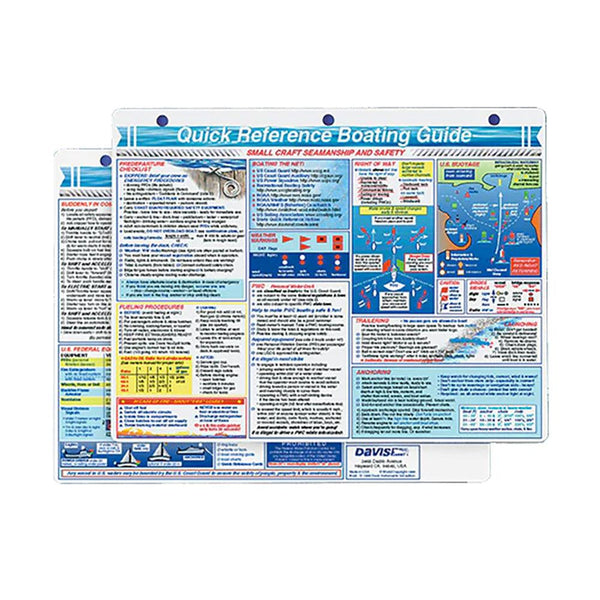 Davis Quick Reference Boating Guide Card [128] - Essenbay Marine