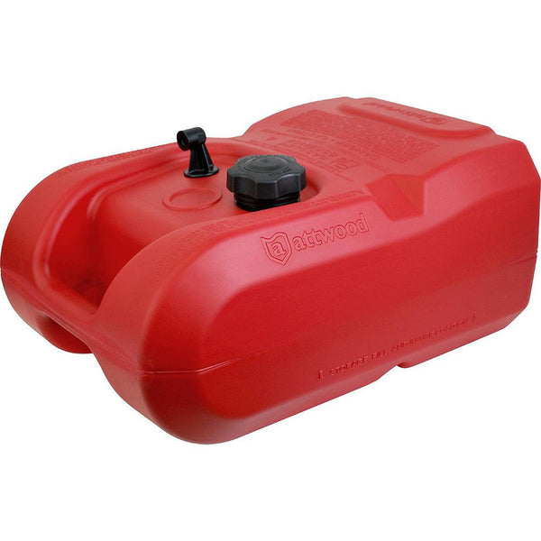 Attwood Portable Fuel Tank - 3 Gallon w/o Gauge [8803LP2] - Essenbay Marine