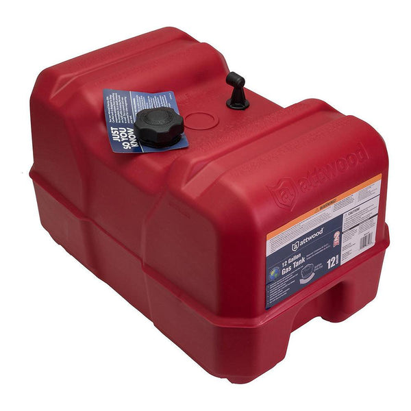 Attwood Portable Fuel Tank - 12 Gallon w/o Gauge [8812LP2] - Essenbay Marine
