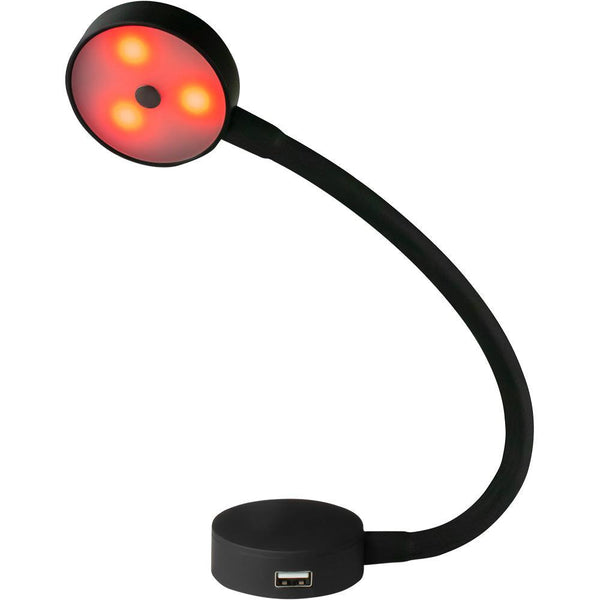 Sea-Dog LED Flex Neck Day/Night Light w/USB Socket - Red  White Light [404939-3] - Essenbay Marine