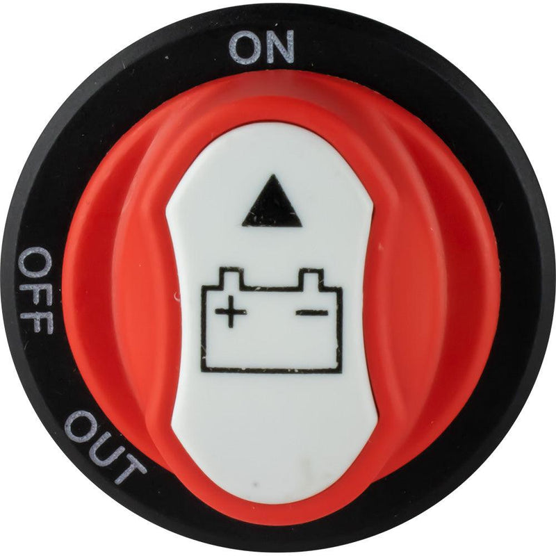 Sea-Dog Mini Battery Switch Key w/Removable Knob - 32V  100A [422732-1] - Essenbay Marine