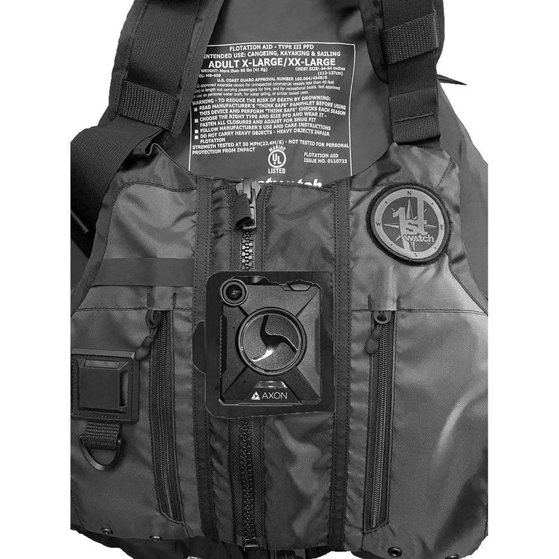 First Watch AV-1000 Kayak Style Duty PFD - Black - XS/S [AV-1000-BK-XS/S] - Essenbay Marine