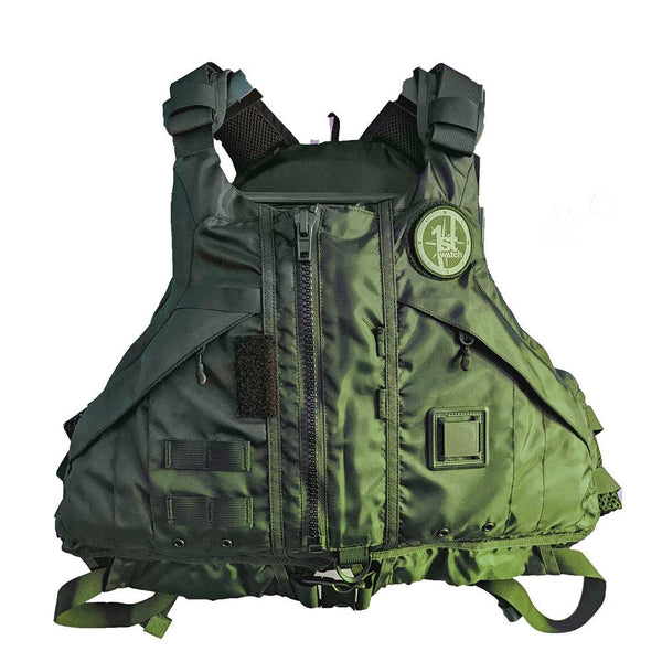 First Watch AV-1000 Kayak Style Duty PFD - Green - XS/S [AV-1000-GN-XS/S] - Essenbay Marine