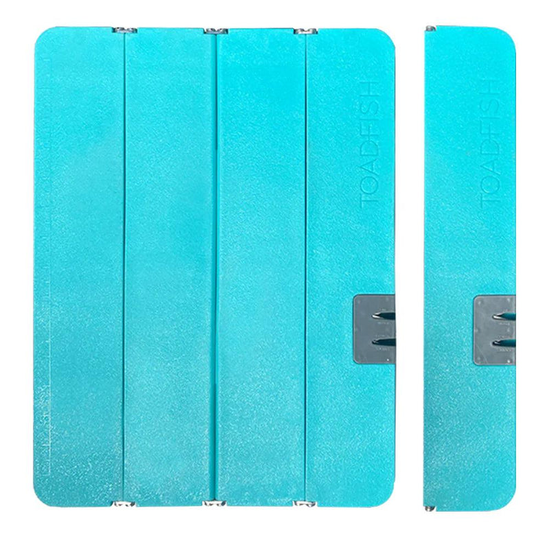 Toadfish Stowaway Folding Cutting Board w/Built-In Knife Sharpener - Teal [1054] - Essenbay Marine