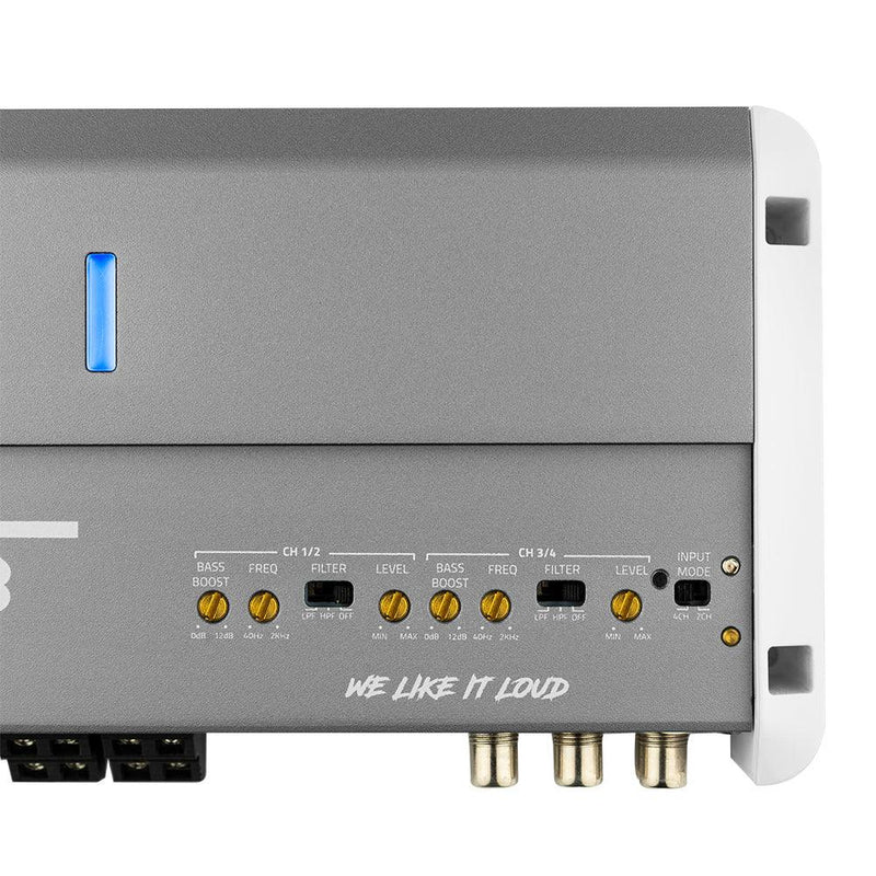 DS18 NXL-M4 Full Range 4 Channel IPX5 Marine Grade Amplifier - 150 x 4W @ 4-Ohm [NXL-M4] - Essenbay Marine