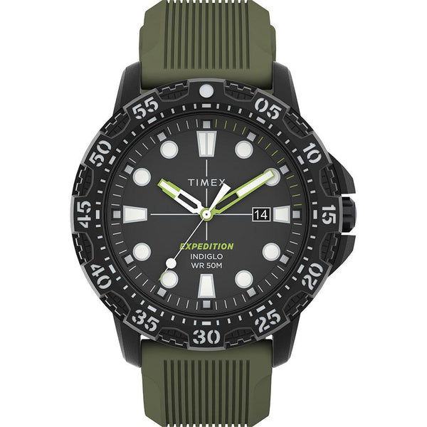 Timex Expedition Gallatin - Green Dial  Green Silicone Strap [TW4B25400] - Essenbay Marine