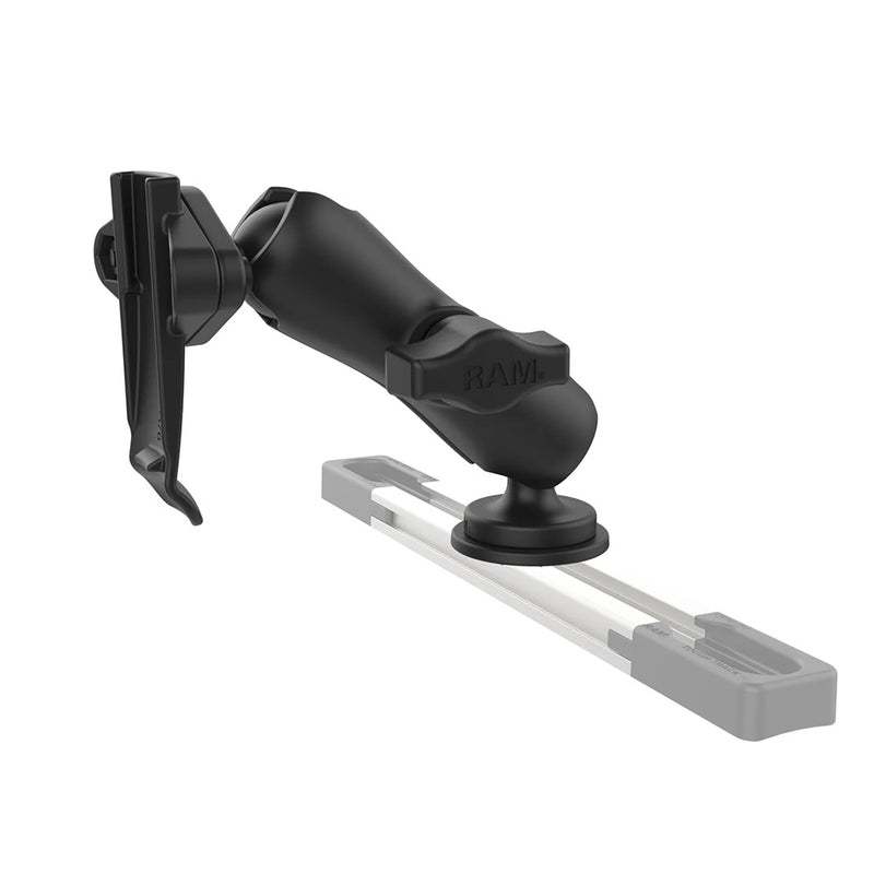 RAM Mount RAM Track Ball Double Ball Mount w/Garmin Spine Clip Holder [RAP-B-202-GA76-TRA1U] - Essenbay Marine