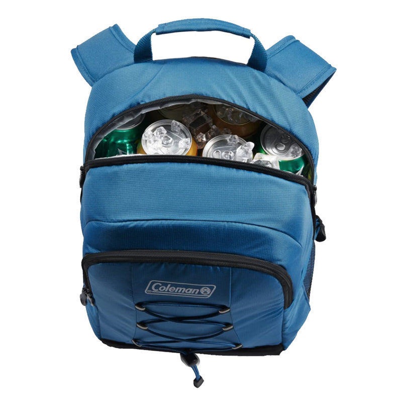 Coleman CHILLER 28-Can Soft-Sided Backpack Cooler - Deep Ocean [2158118] - Essenbay Marine