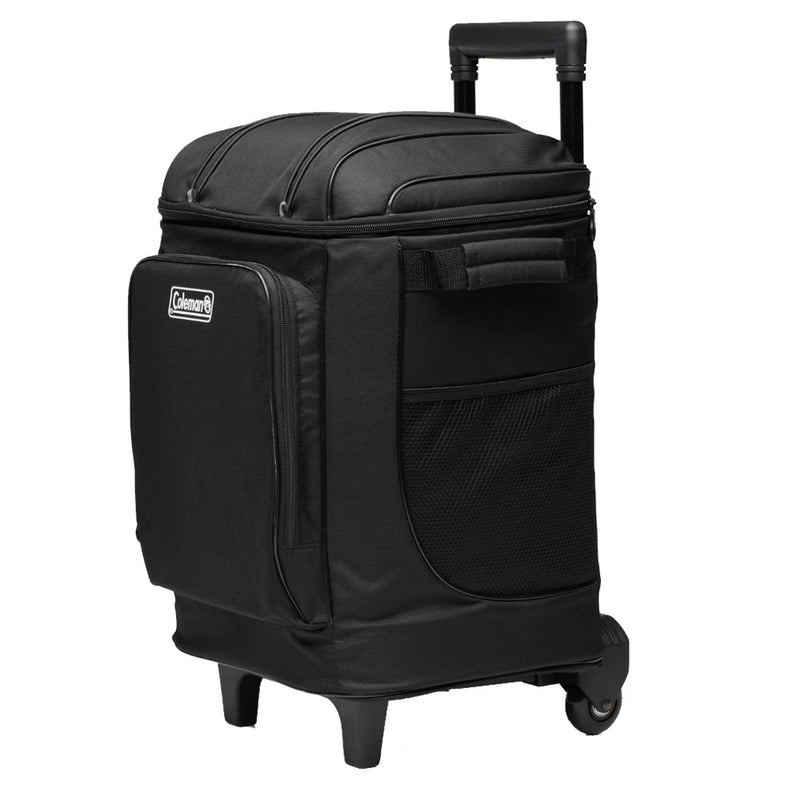 Coleman CHILLER 42-Can Soft-Sided Portable Cooler w/Wheels - Black [2158136] - Essenbay Marine