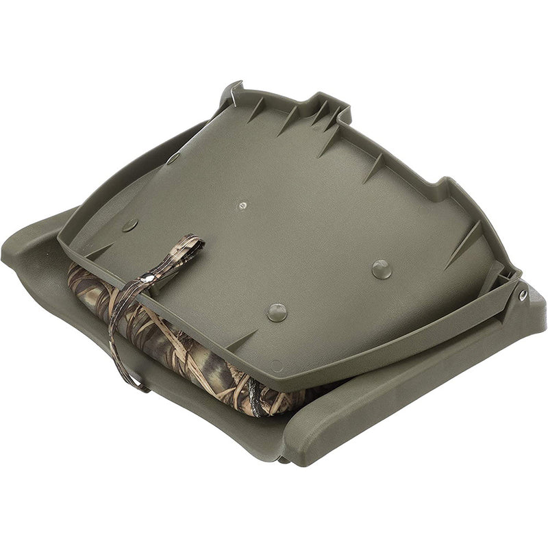 Attwood Swivl-Eze Padded Flip Seat - Camo [98391GNMX] - Essenbay Marine