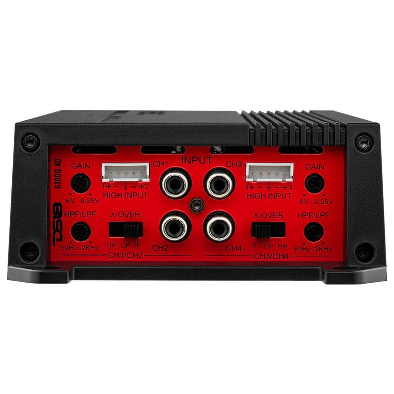 DS18 Audio G1000.4D Full-Range Class D 4-Channel Amplifier - 1000W [G1000.4D] - Essenbay Marine