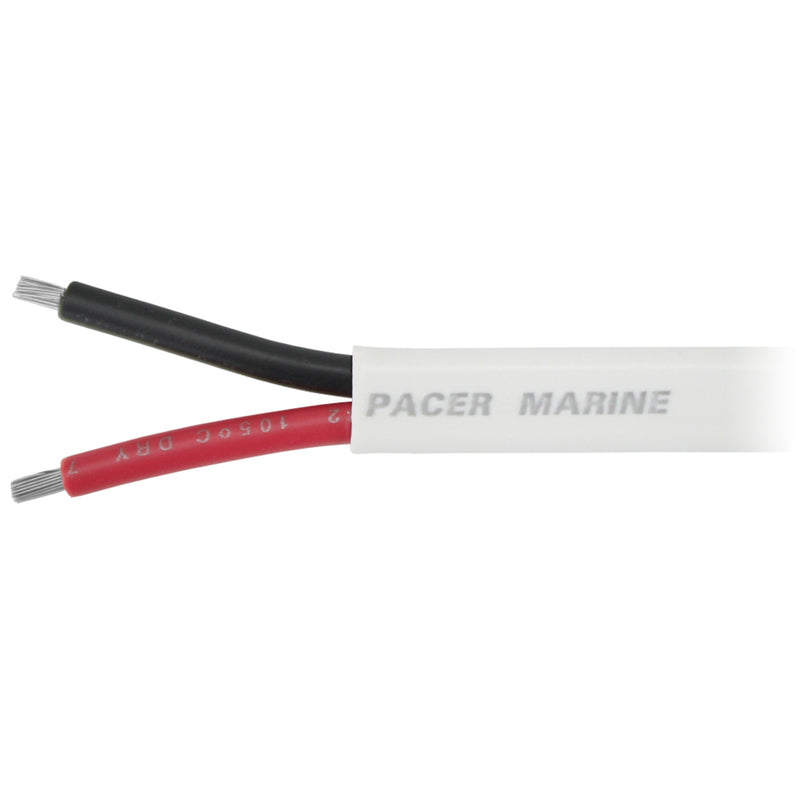 Pacer 14/2 AWG Duplex Wire - Red/Black - Sold By The Foot [W14/2DC-FT] - Essenbay Marine