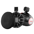 DS18 HYDRO 8" Marine Tower Speakers w/RGB LED Lights  Pro Audio Loudspeakers - Carbon Fiber [CF-X8PRO] - Essenbay Marine