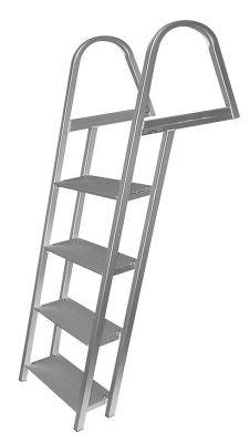 JIF Marine ASH 4-Step Anodized Aluminum Ladder With Mounting Hardware - Essenbay Marine
