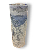 Essenbay Marine Insulated Drinking Cup w/ Straw - Charleston Harbor - Essenbay Marine