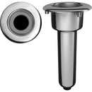 Mate Series Rod & Cup Holder Elite Screwless 0º Rod Angle Round Top 3/8″ NPT Drain C1000DS - Essenbay Marine
