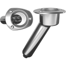 Mate Series Rod & Cup Holder 30º Rod Angle Oval 3/8″ NPT Drain C2030D - Essenbay Marine