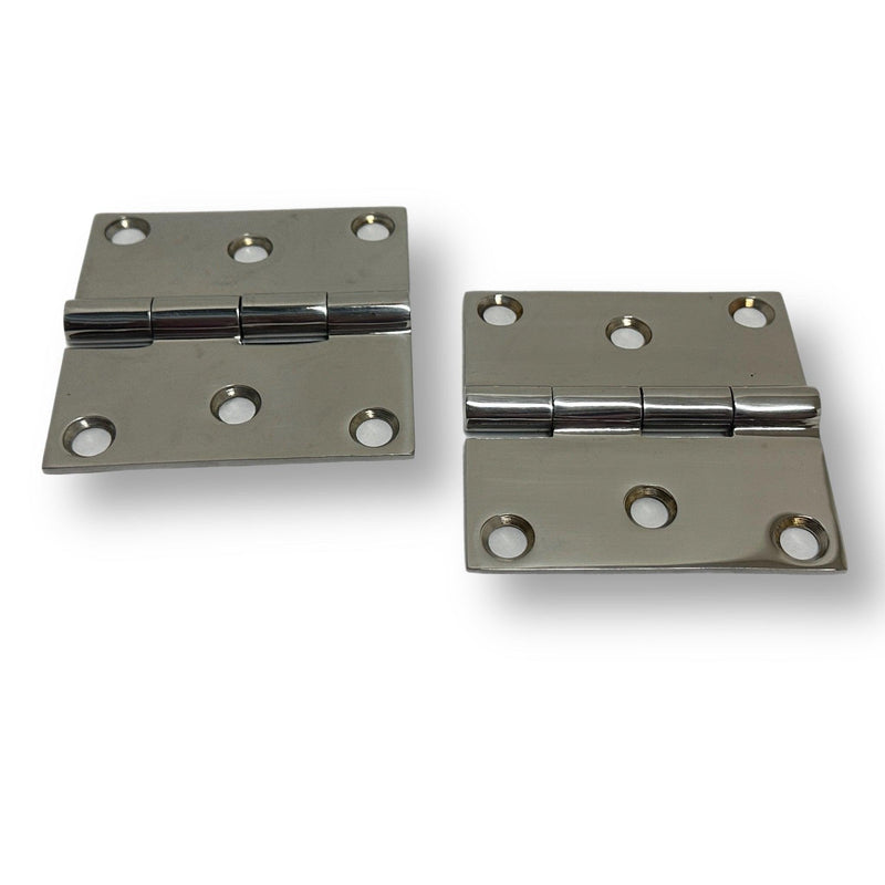 Marine Hardware 3" x 3" Butt Hinges (Pair) 316 Cast SS SSHN66023 - Essenbay Marine