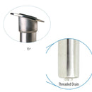 Oval Heavy Duty Cast Stainless Steel Rod Holder - Essenbay Marine