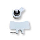 Jim Black Boat Deck Hatch Replacement Handle Kit - Essenbay Marine