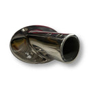 Marine Hardware 30° 7/8" Round Base Fitting, 2-1/2" Diameter, SSFB66077 - Essenbay Marine