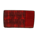 TecNiq 6" Eight Function Box Tail Light Left Side Pigtail - Essenbay Marine