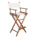 WhiteCap Teak Director's Chair with Natural Creme Seat Covers Part 60048 - Essenbay Marine