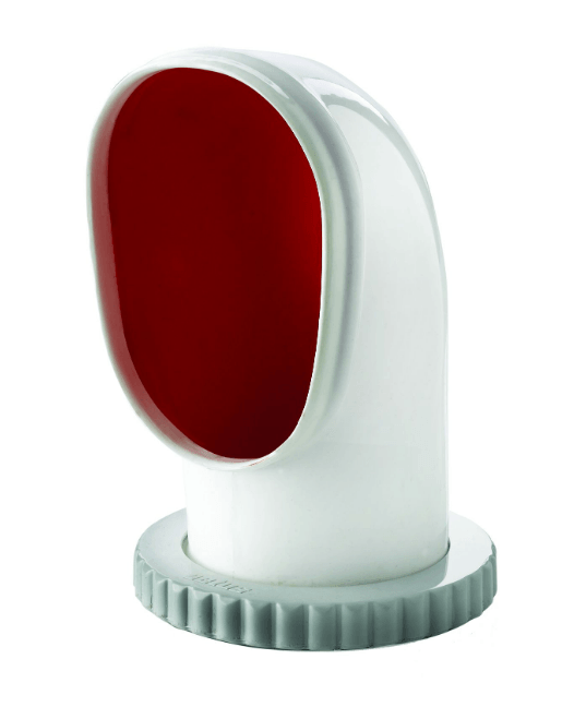 Cowl Ventilator CHINOOK Silicone with Red Interior Part CHINOOK - Essenbay Marine