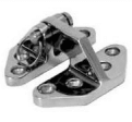 King Marine SS Standard Hatch Hinge 3" x 2-1/2" 88360 - Essenbay Marine