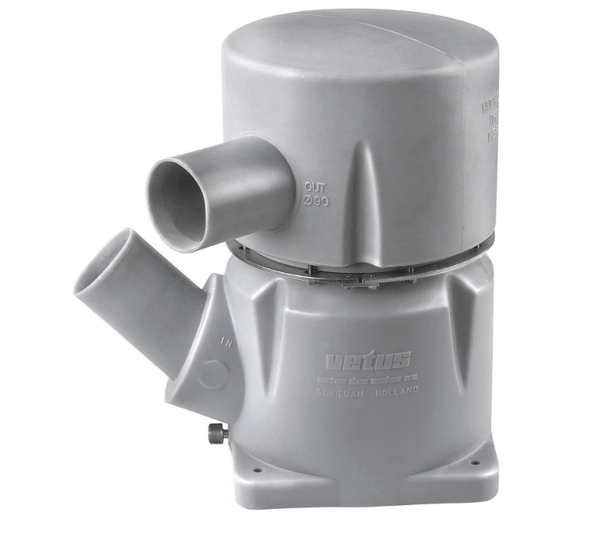 VETUS Waterlock Type MGS, Inlet 6 inch-45 Degrees, Outlet 6 Inch Part MGS6456A - Essenbay Marine