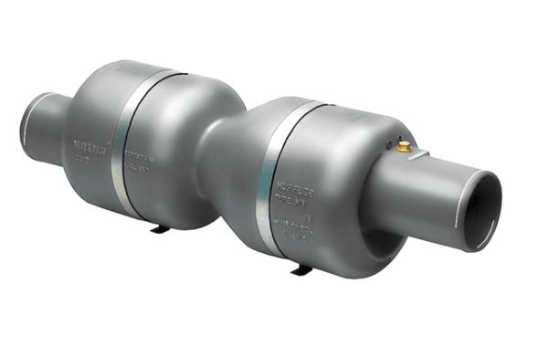 VETUS muffler Type MV for High Performance Craft  90mm, 100mm, 125mm, 150mm - Essenbay Marine