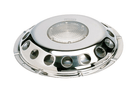 VETUS Deck Ventilator UFO, SS, Translucent, incl. Plastic Grill Part UFOTR - Essenbay Marine