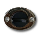 Marine Hardware Stainless Steel Captive Plug Oval Garboard Drain GARB0.500S-P-LOCK - Essenbay Marine