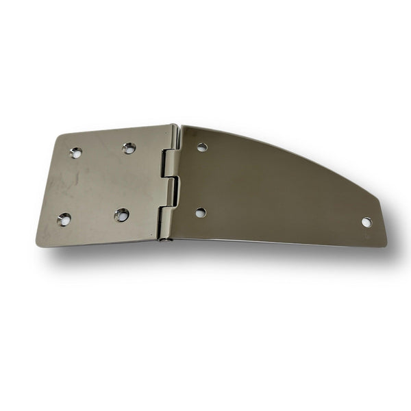 Marine Hardware Sun Deck Hinge Port, LX1 304SS Bright Polished SSHN65001 - Essenbay Marine