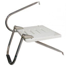 JIF Marine EEQ1 Platform I/O 1 Step Folding Ladder & One 316 Stainless Steel Arm - Essenbay Marine
