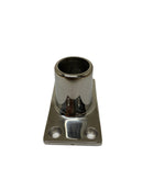 Marine Hardware  7/8" 90 Degree Rectangle SS Base Rail Fitting SSFB66041 - Essenbay Marine