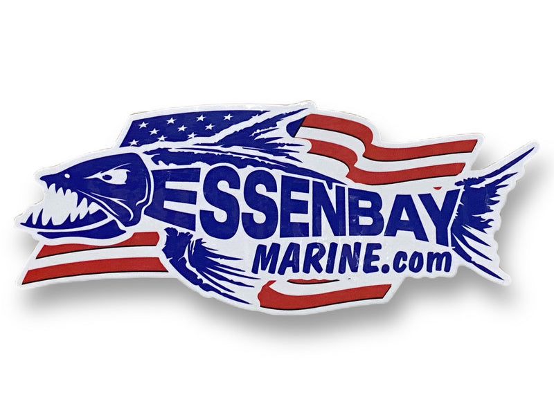 EssenbayMarine.Com Car Decal, Flag Style - Essenbay Marine
