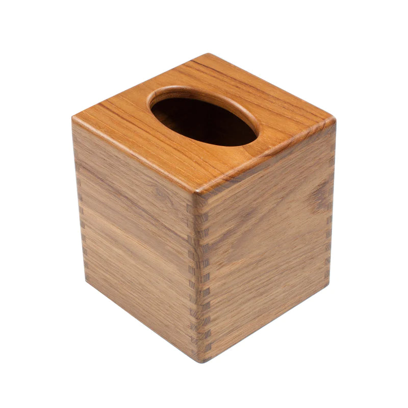 Whitecap Teak Tissue Box Holder 62344 - Essenbay Marine